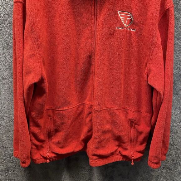 Toot N Totum Jacket Adult L Full Zip Fleece Christy Main Employee Uniform - Picture 5 of 10